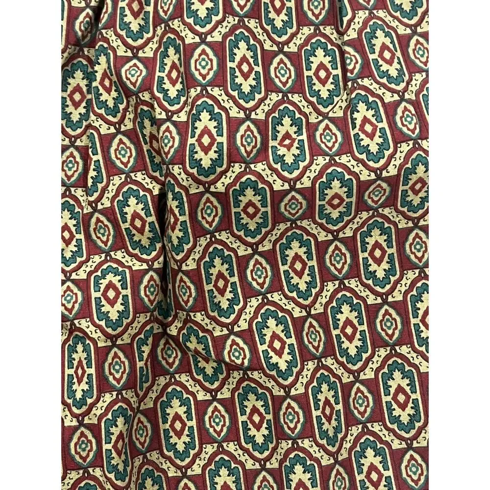 15-76 JOCKEY Men's VTG Geometric Medallion Trunk Boxers Size 36/ Large